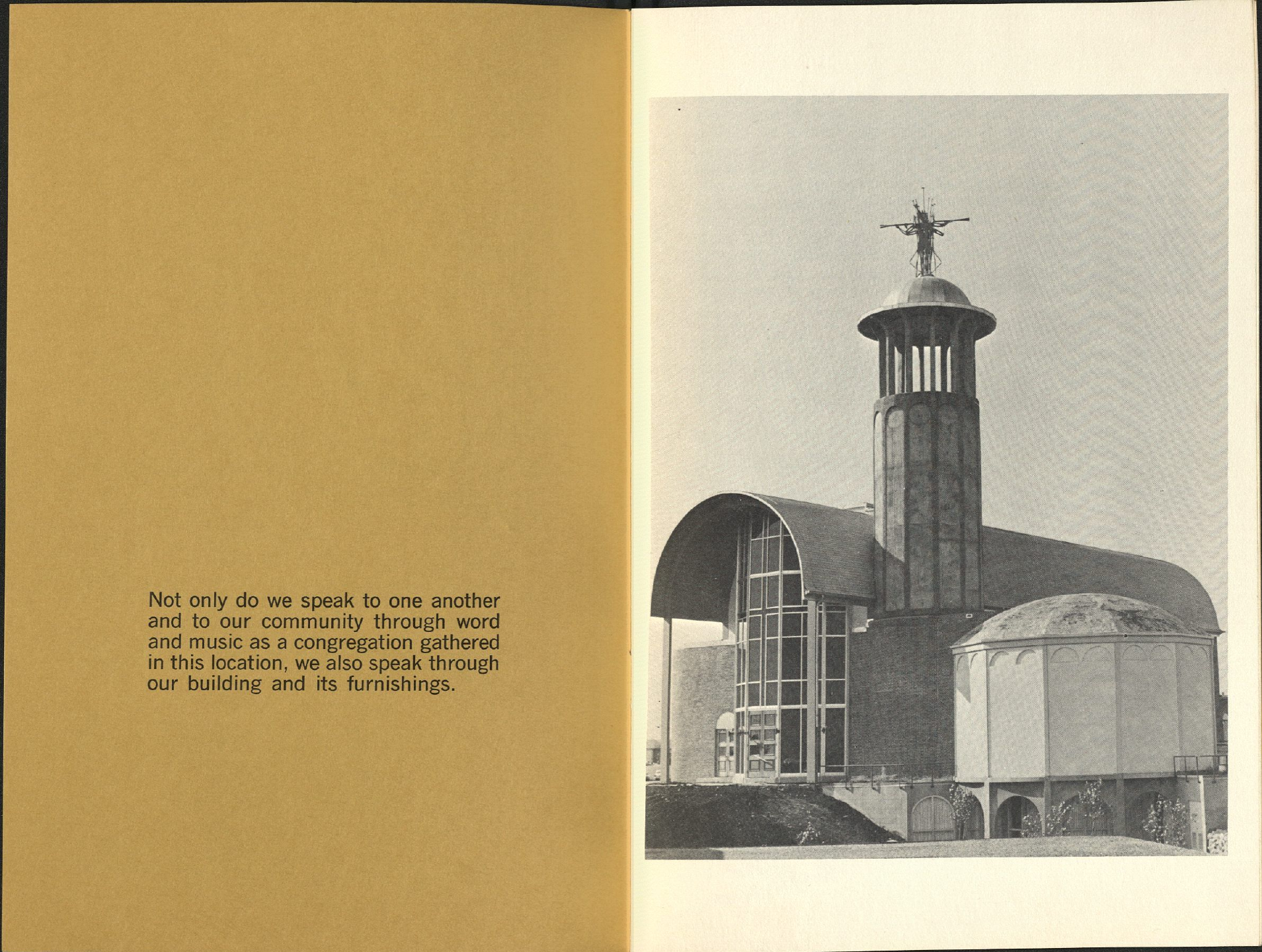 Our Redeemer’s Park Lane sanctuary in the church’s historic symbols brochure